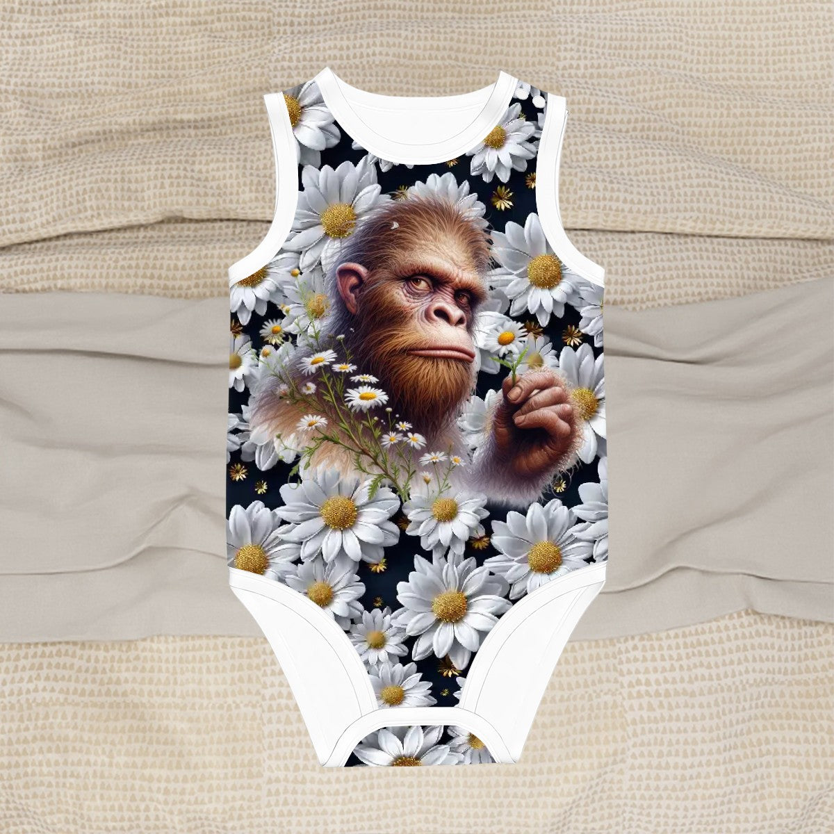 Bigfoot Sasquatch Baby & Toddler, Sleeveless Onesie – Body Suit