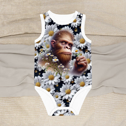 Bigfoot Sasquatch Baby & Toddler, Sleeveless Onesie – Body Suit