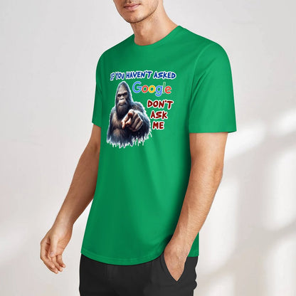 DTF 160gsm Cotton Men's Short Sleeve T-shirt (Front Printing)