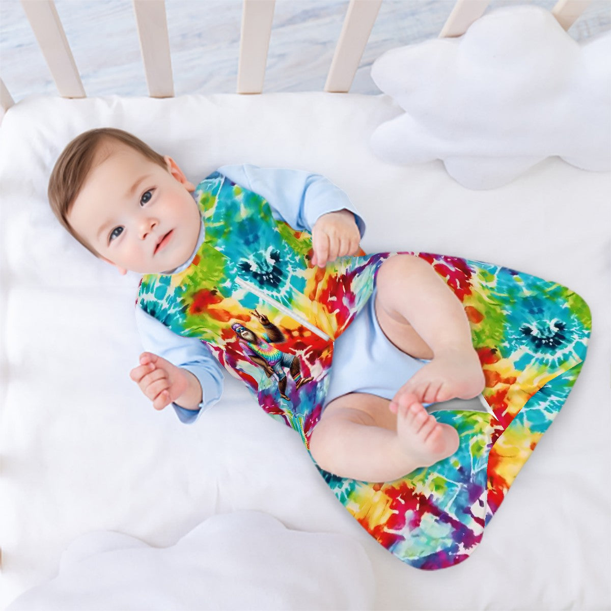 Hippie Bigfoot / Sasquatch Yoga, Sleeveless Baby Sleep Sack