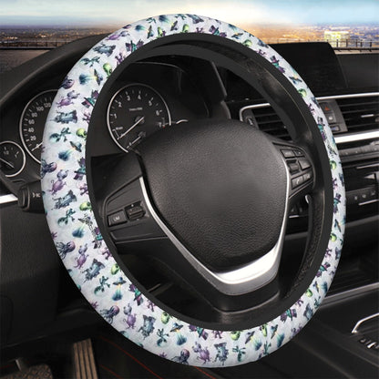 6 Alien Designs, Rugged Auto Steering Wheel Cover - 15"