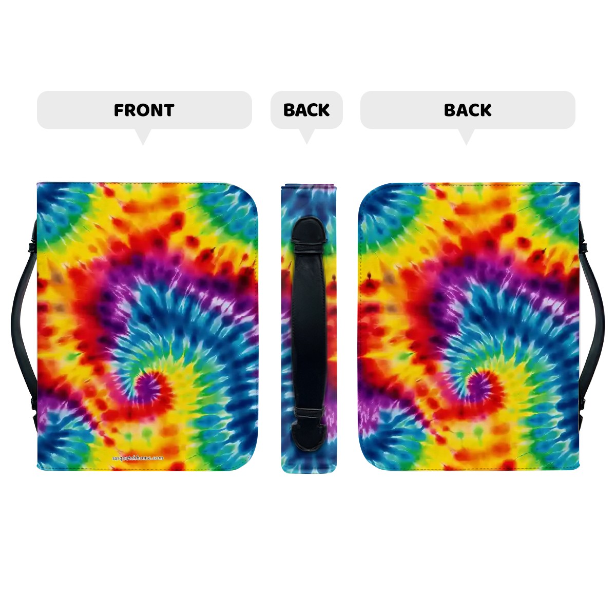 19 Tie Dye Designs, PERSONALIZE Bible / Book Cover / Protector