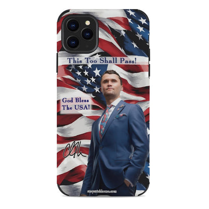 Charlie Kirk Memorial, Microfiber iPhone 11 Series