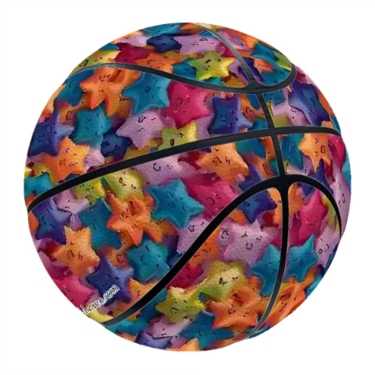 Smiling Stars, Leather Basketball
