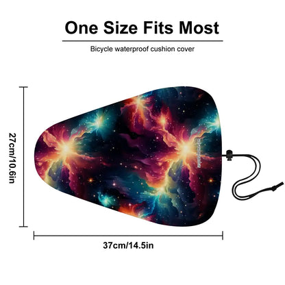 12 Galaxy / Outer Space Designs, Waterproof Bike Seat Cover