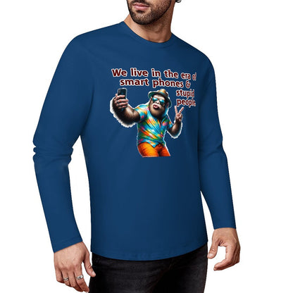 Bigfoot / Sasquatch "We Live in an Era...", Cotton Unisex Long Sleeve T-shirt