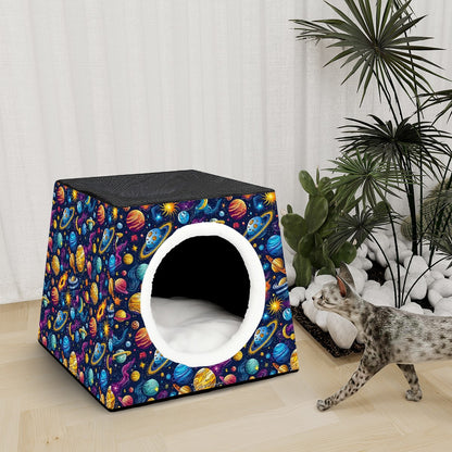 12 Galaxy / Outer Space Capsule Pet Bed