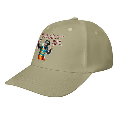 Bigfoot, Sasquatch “We live in the era..", Baseball Cap – 8 Colors