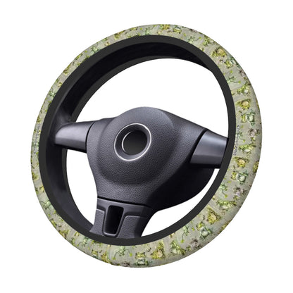 10 Animal Designs, Rugged Auto Steering Wheel Cover - 15"