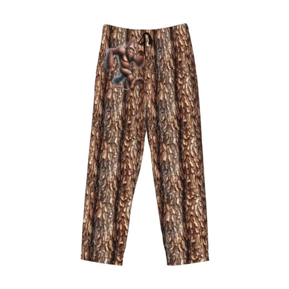 Bigfoot / Sasquatch Men’s Polyester, Drawstring, Pajama Pants