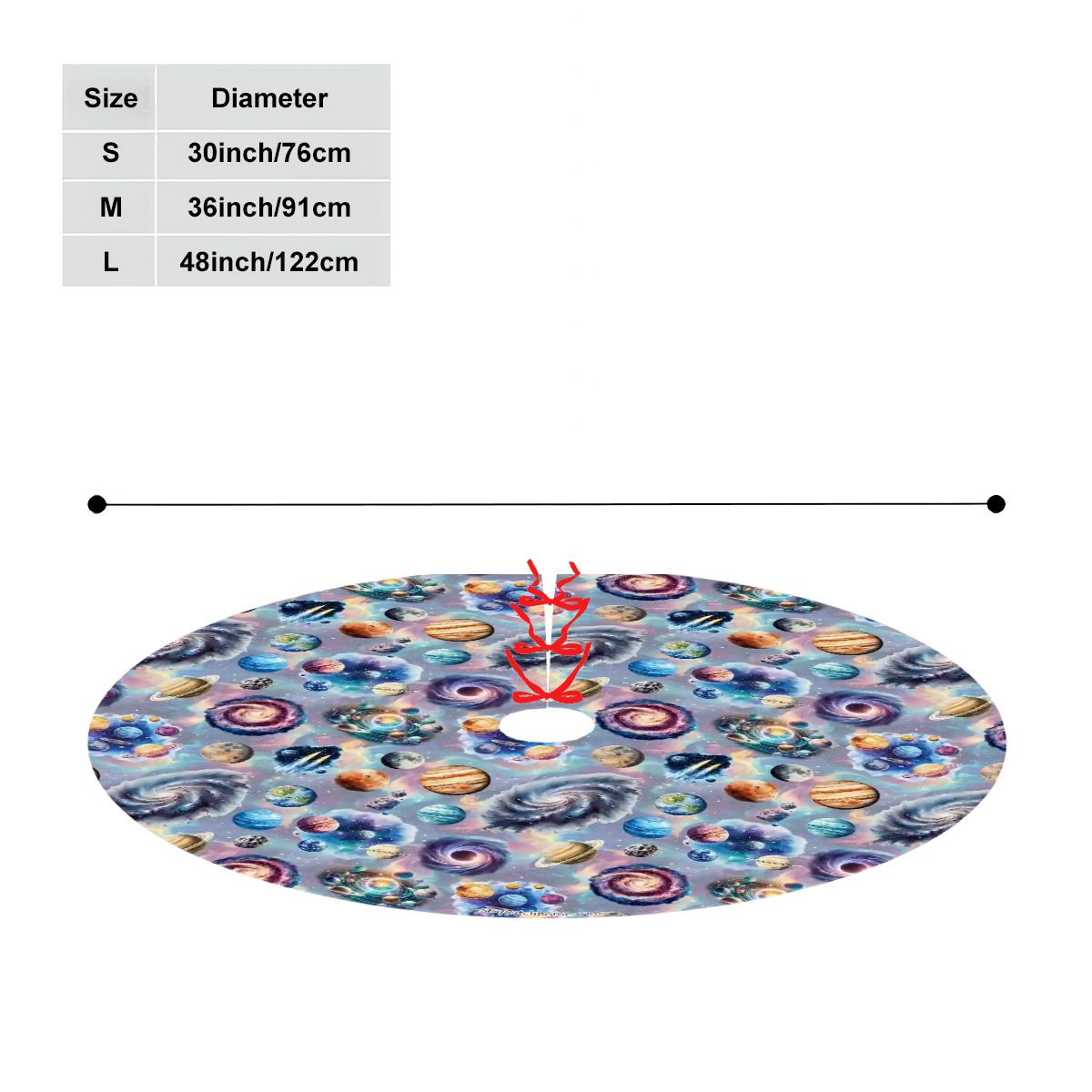 20 Awesome Designs, Plush Christmas Tree Skirt