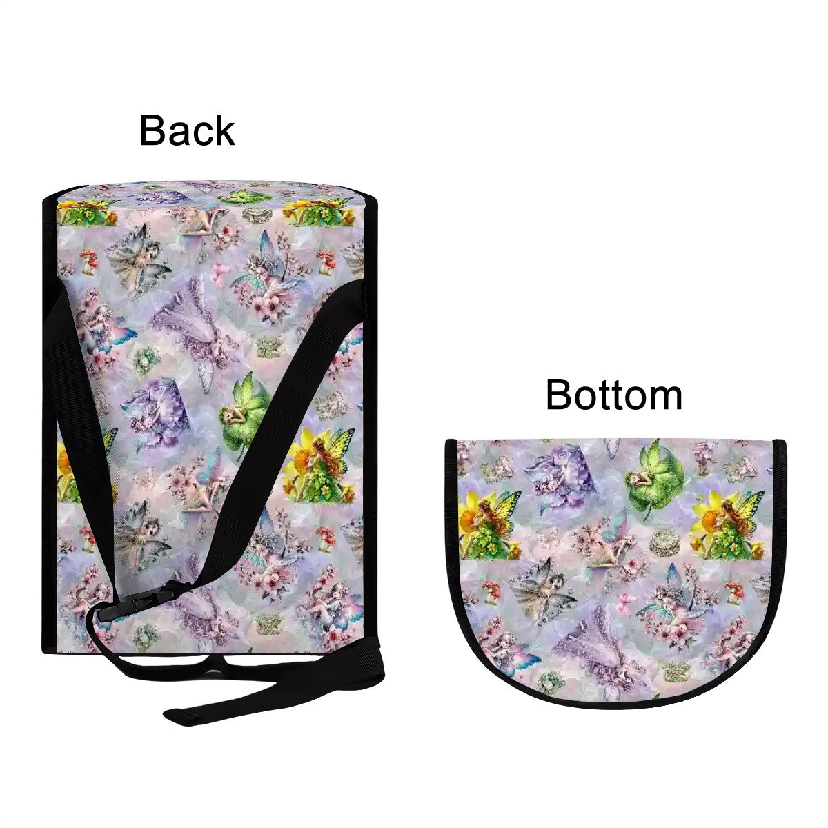 6 Fairy Designs, Bucket-Shaped Car Trash Bag