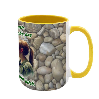 Sarcastic Sasquatch "I'll stop being..", Large 15 Ounce Colorful Mugs – Made In USA