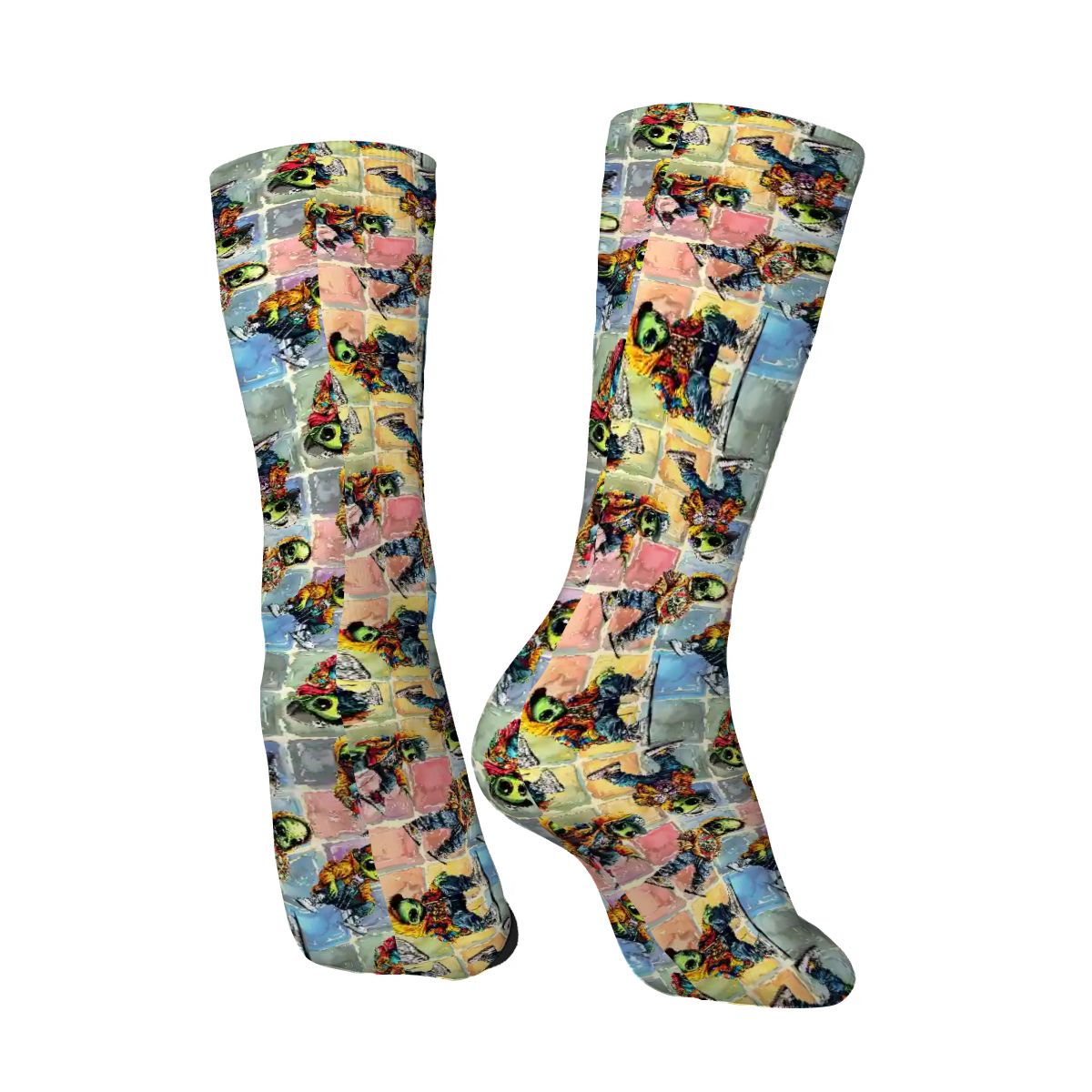 20 Bigfoot / Sasquatch Designs, Polyester Crew Socks