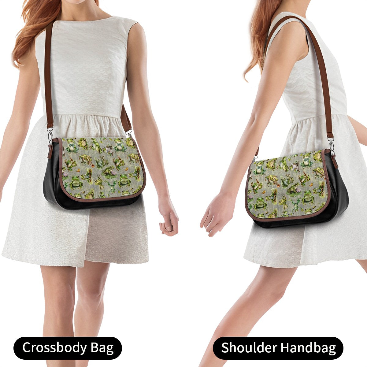 10 Animal Designs, Leather Shoulder Bag / Purse