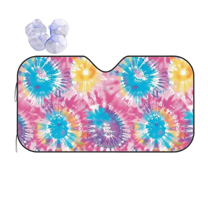 19 Tie Dye Designs, Auto Car Windshield Sun Shade