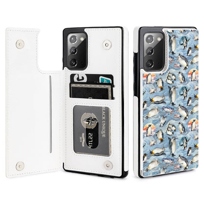 Samsung  Note20 Flip Phone Cases - 19 Animal (10) Desings