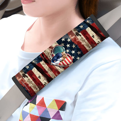 Donald & Melania Trump, Seat Belt Cover Pad For Adults 2 Pcs