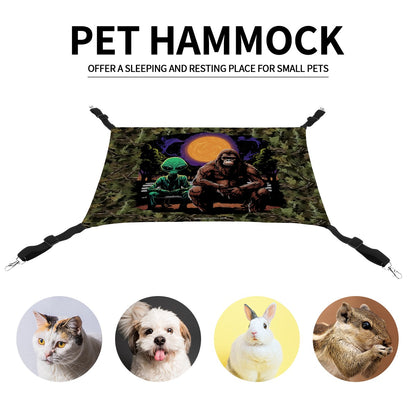 Bigfoot / Sasquatch & Alien, Pet Hammock
