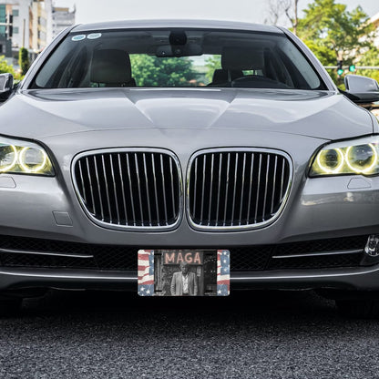 MAGA, Donald Trump - Automotive Vanity Plate, 12"x6", Aluminum License Plate