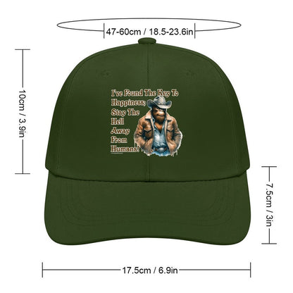 Bigfoot / Sasquatch “I've found..", Baseball Cap – 8 Colors