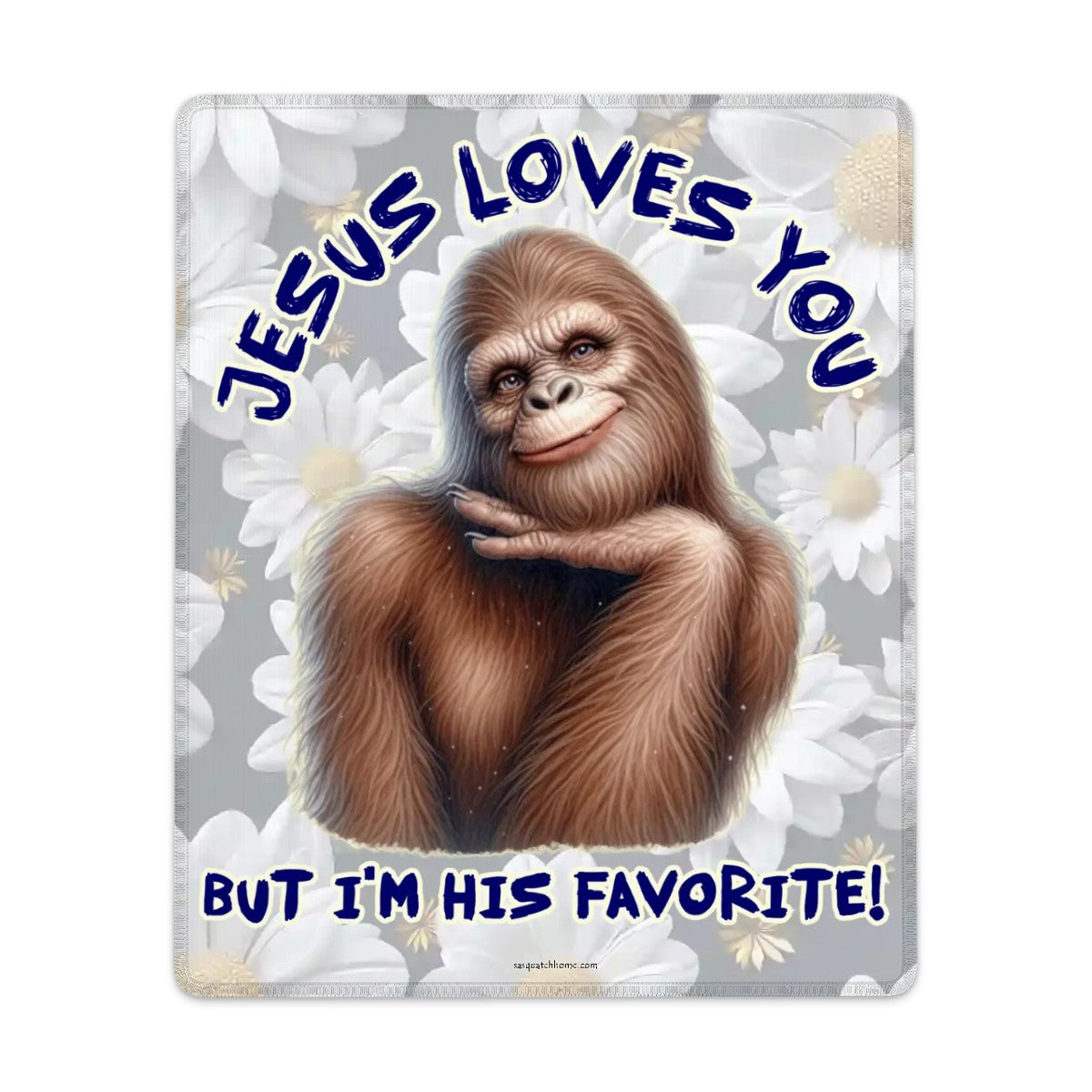 Bigfoot, Sasquatch, 9” x 7” Mouse Pad w/ Anti Slip Base