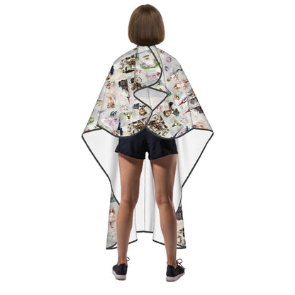 Many Awesome Designs Adult Hair Cutting Cape, aliens, military, wedding, smurfs