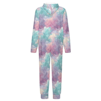 Fairy, Youth Flannel Footless Zip up Pajama Jumpsuit
