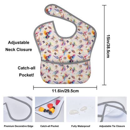 6 Fairy Designs, Baby Bibs Customized Services