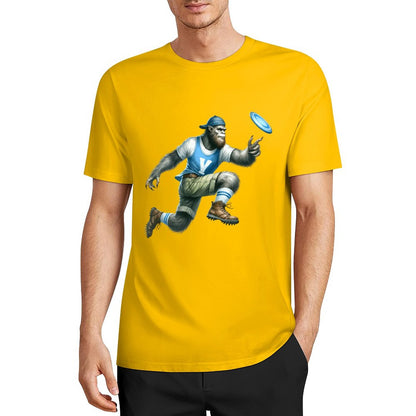 DTF 160gsm Cotton Men's Short Sleeve T-shirt (Front Printing)