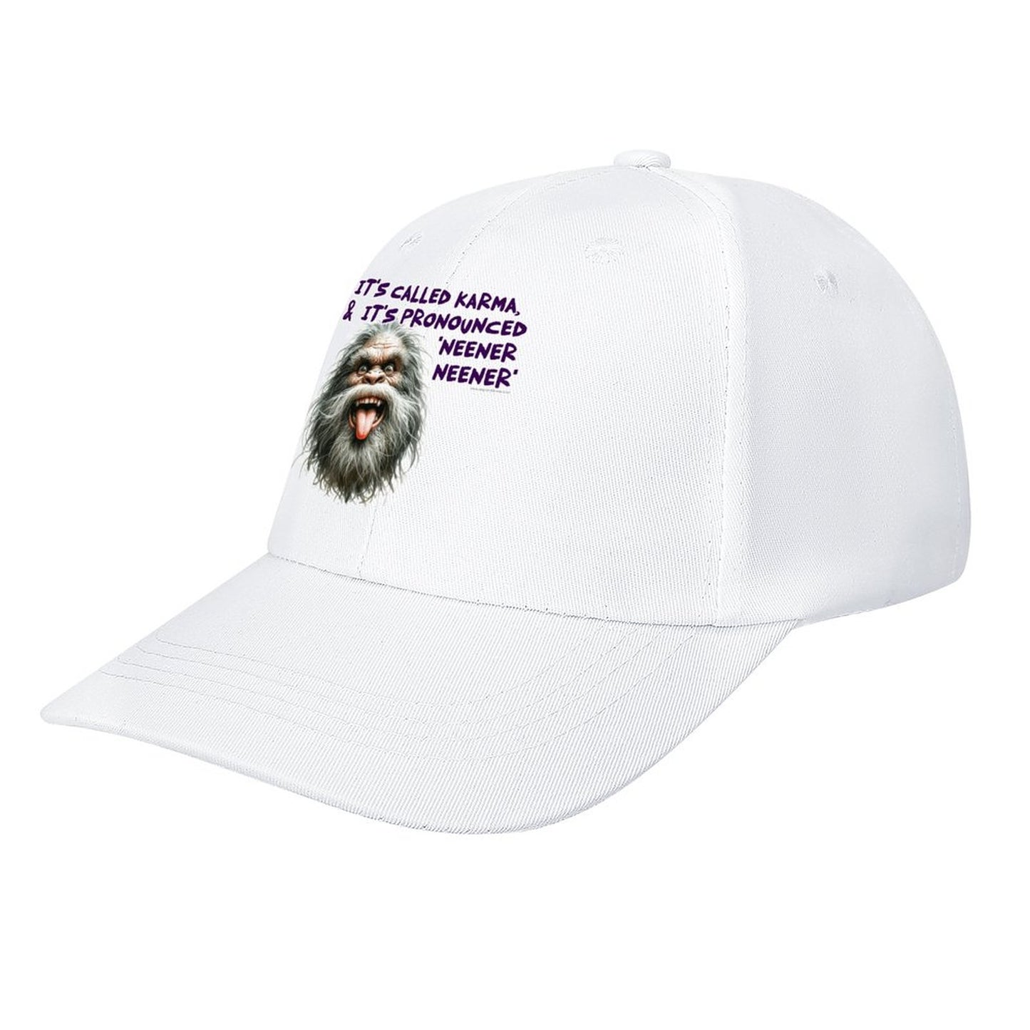 Bigfoot, Sasquatch “It's called karma..", Baseball Cap – 8 Colors