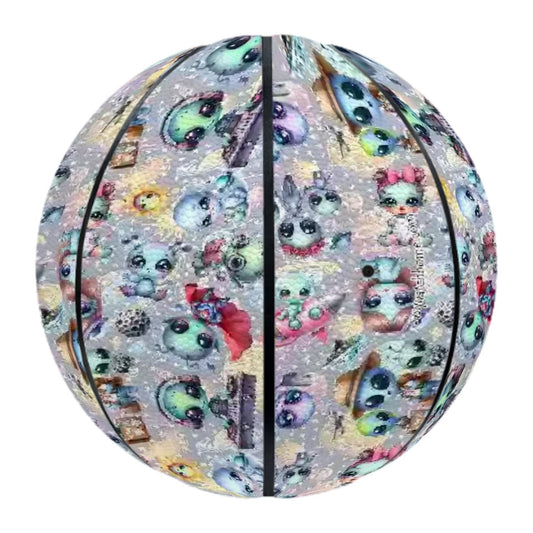 6 Alien Designs, Leather Basketball