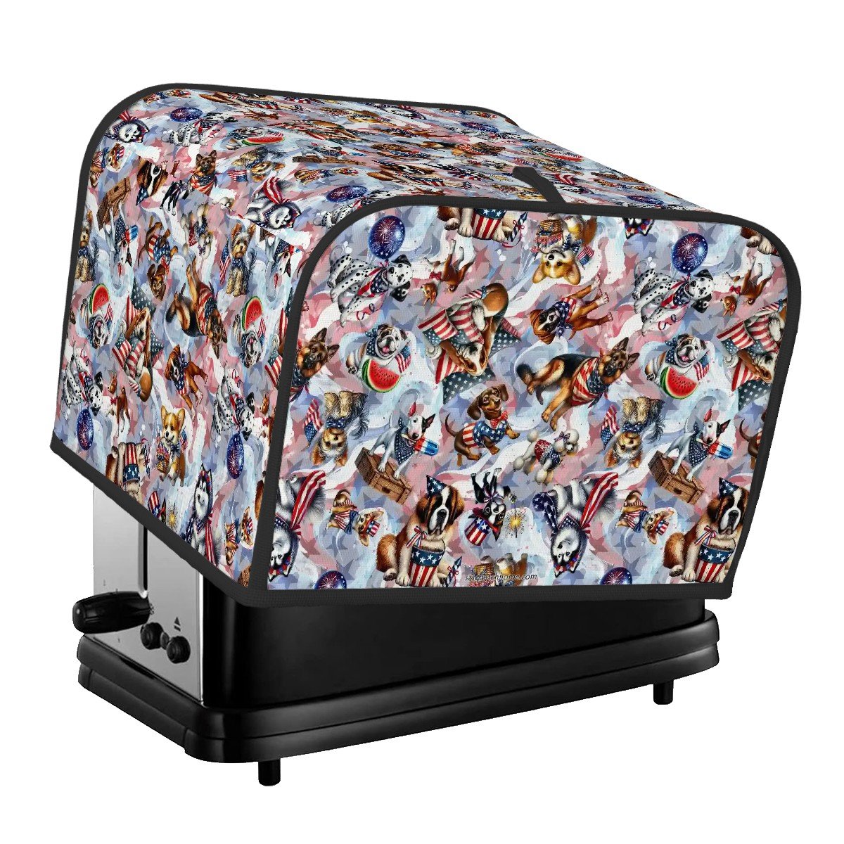 8 Patriot Animal Designs, 4 Slice Toaster Cover