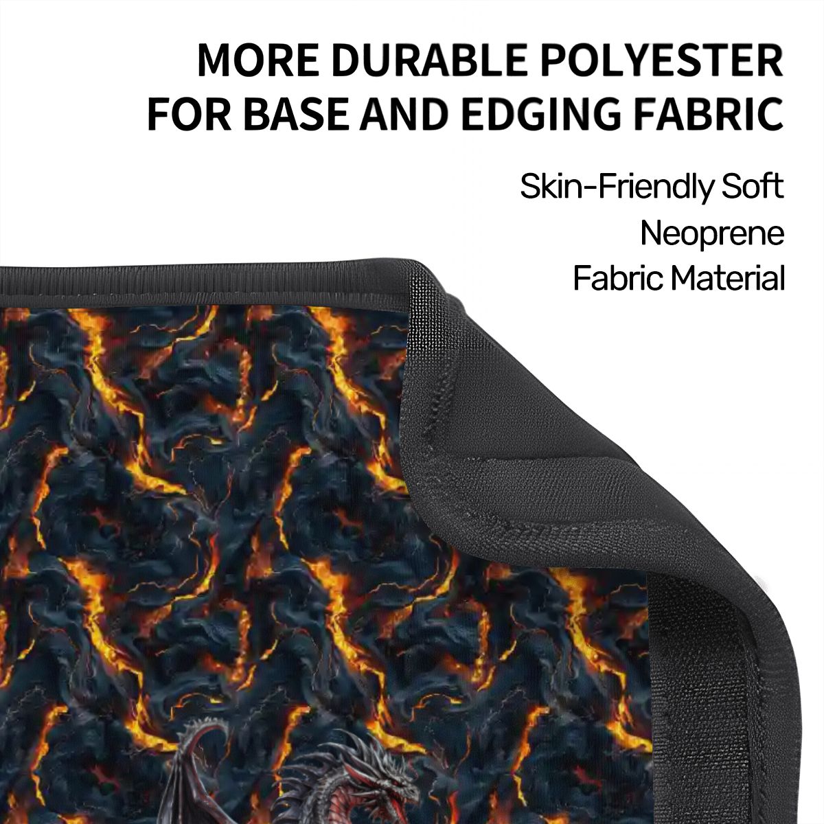 Fire Dragon, Seat Belt Cover Pad For Adults 2 Pcs