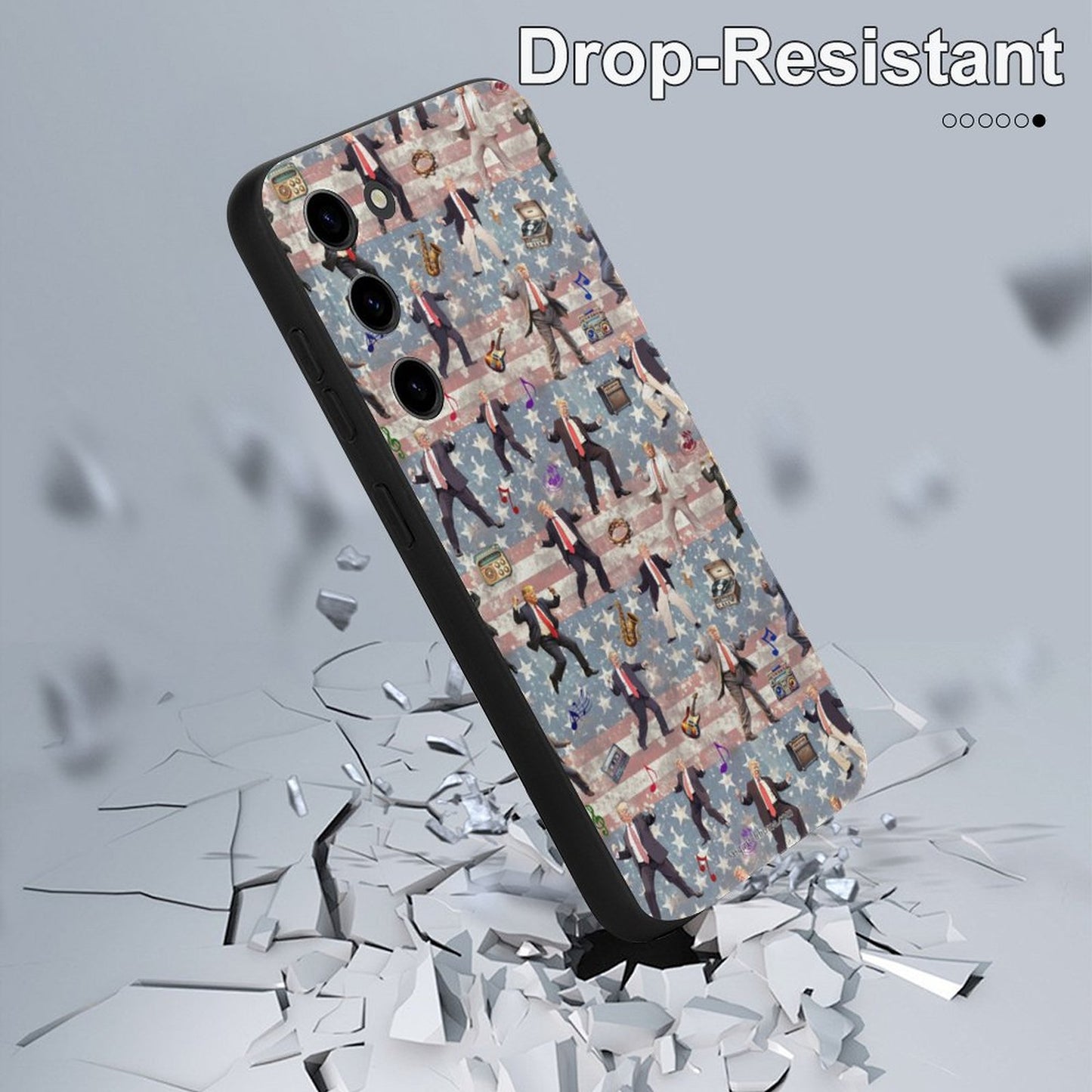 20 Donald Trump Designs, Samsung S23 Series TPU Cell Phone Case