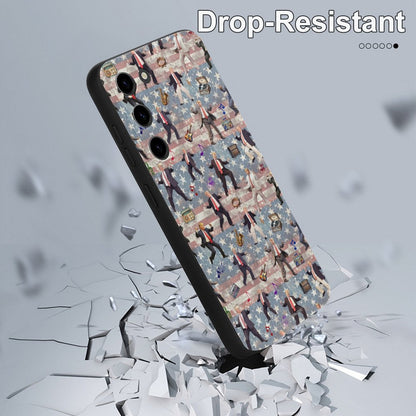 20 Donald Trump Designs, Samsung S23 Series TPU Cell Phone Case