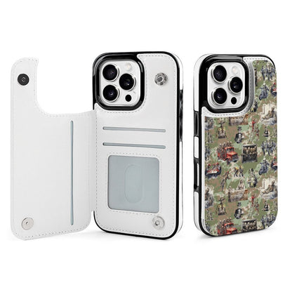 20 Misc Designs, iPhone 16 Faux Leather Wallet Case