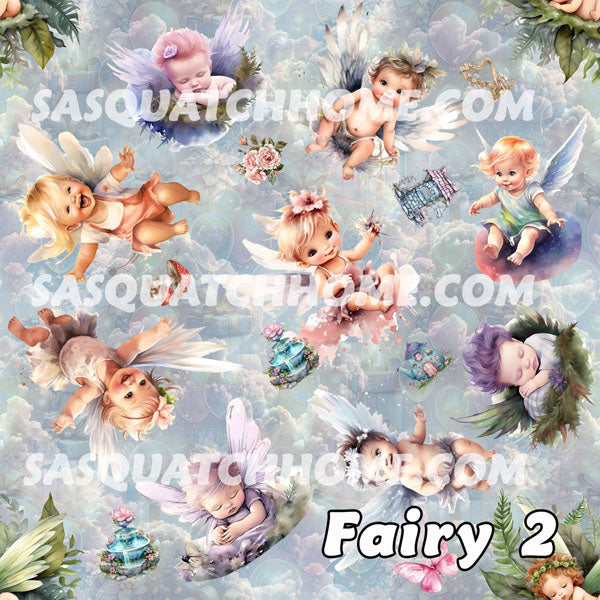 6 Fairy Designs, Women's High Top Canvas Shoes
