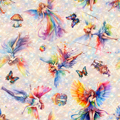 5 Fairy Designs, Women's Cami Pajamas Set