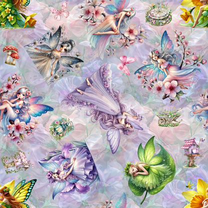 5 Fairy Designs, Women's Cami Pajamas Set