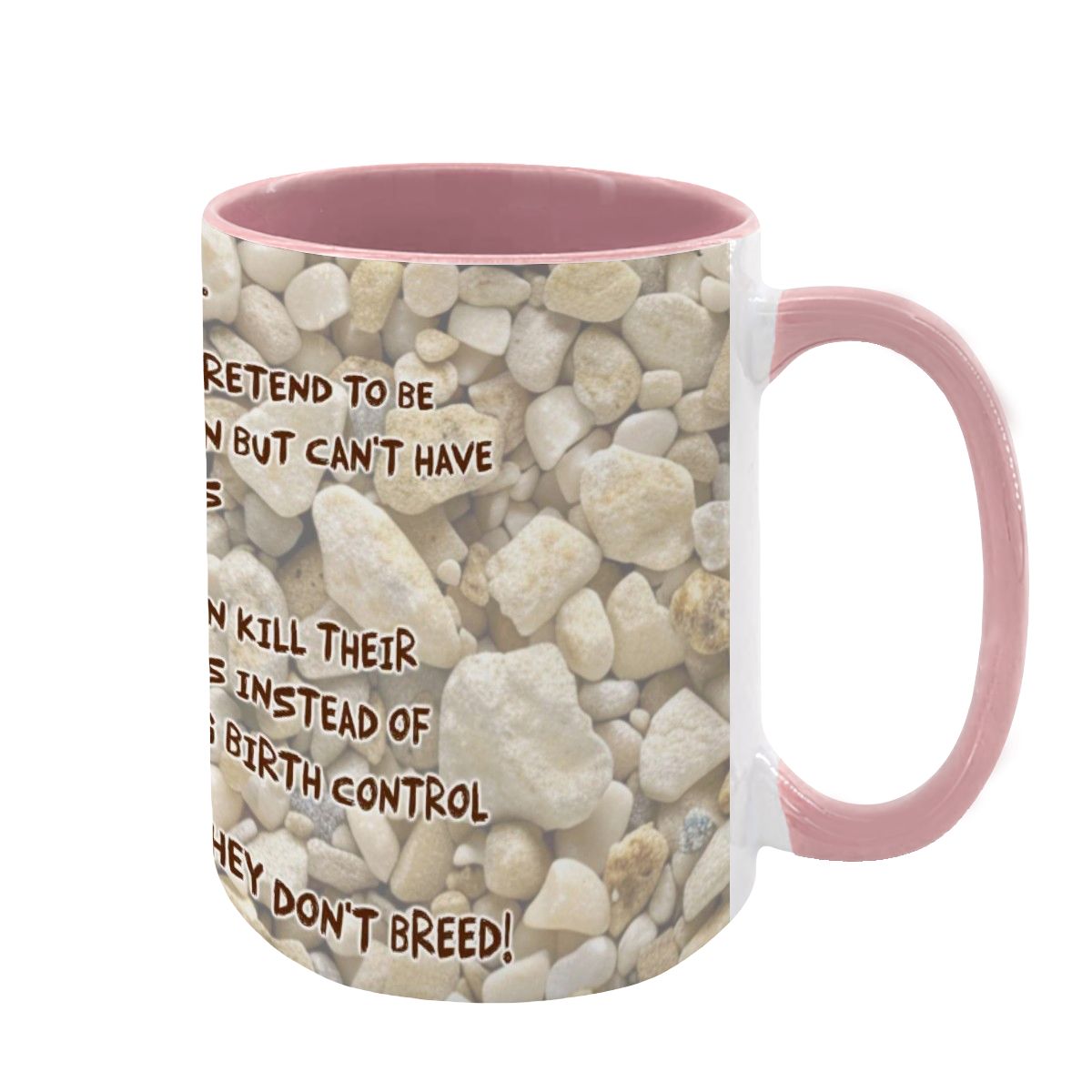 Sarcastic Sasquatch "The leftist..", Large 15 Ounce Colorful Mugs – Made In USA