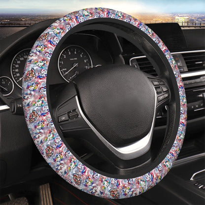 8 Patriot Designs, Rugged Auto Steering Wheel Cover - 15"