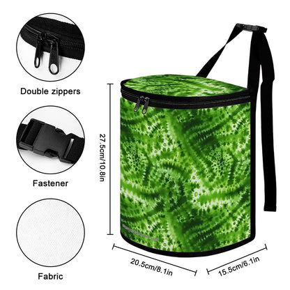 19 Tie Dye Designs, Bucket-Shaped Car Trash Bag