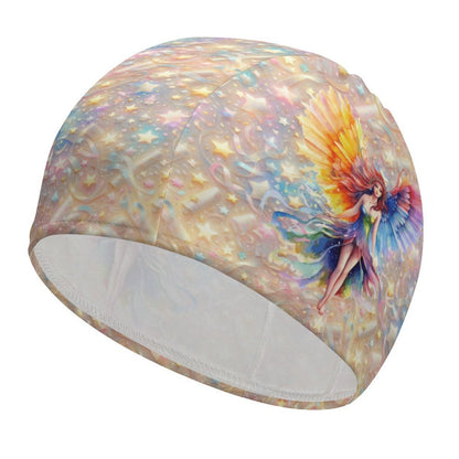 Rainbow Fairy, Adult Swimming Cap