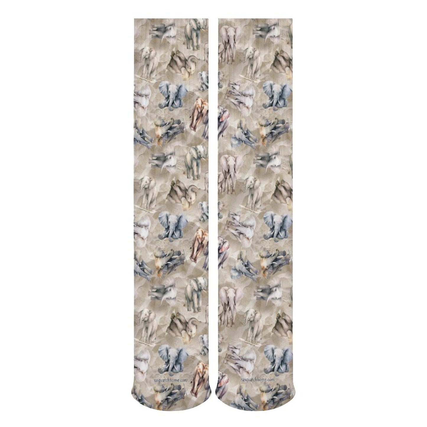 10 Animal Designs, 15.5 Inch Tube Socks