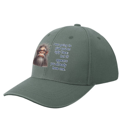 “Sarcastic Sasquatch” Series Polyester Baseball Caps – “I was going to give you…”