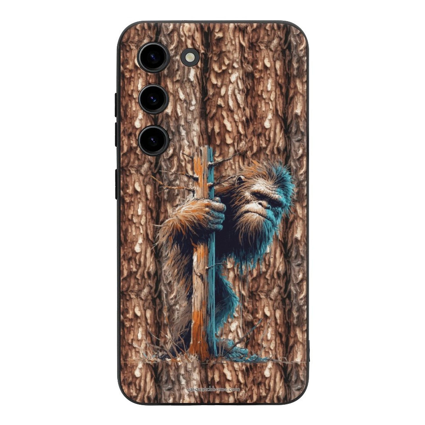 Bigfoot / Sasquatch Hiding, Samsung S23 Series TPU Cell Phone Case
