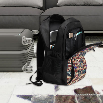 20 Donald Trump Designs, Large Capacity, Oxford Travel, Laptop Bag with USB Charger