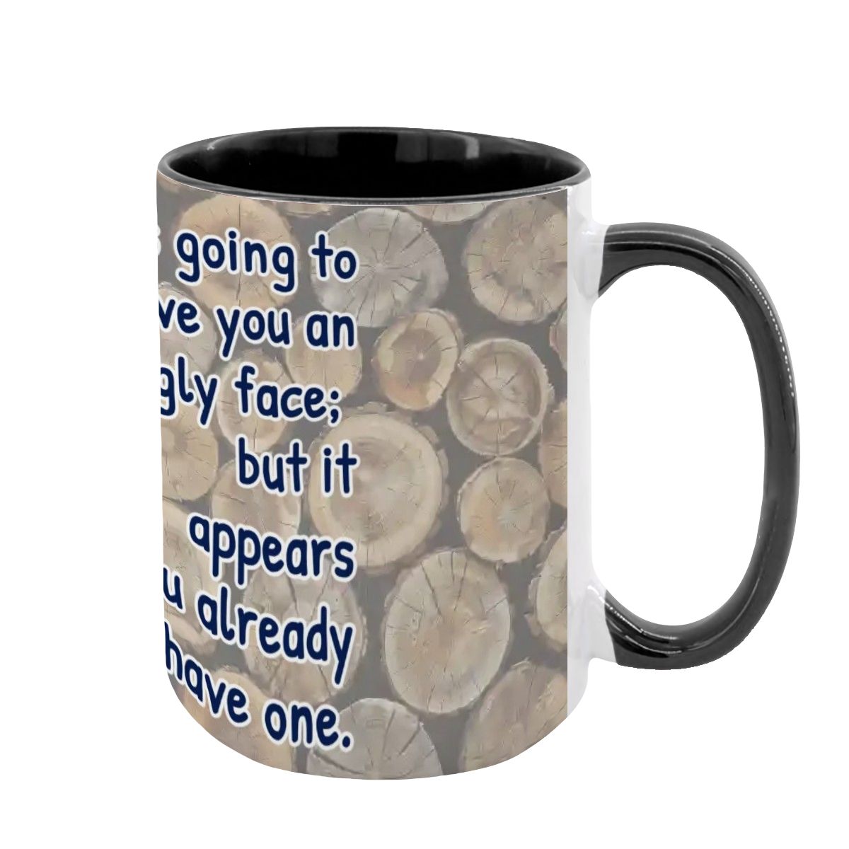 Sarcastic Sasquatch "I was going to..", Large 15 Ounce Colorful Mugs – Made In USA