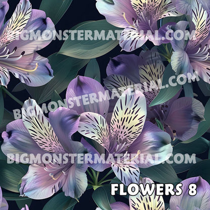 10 Beautiful Flower Designs, Floor Lamp Modern Standing Lamp (Made in USA)